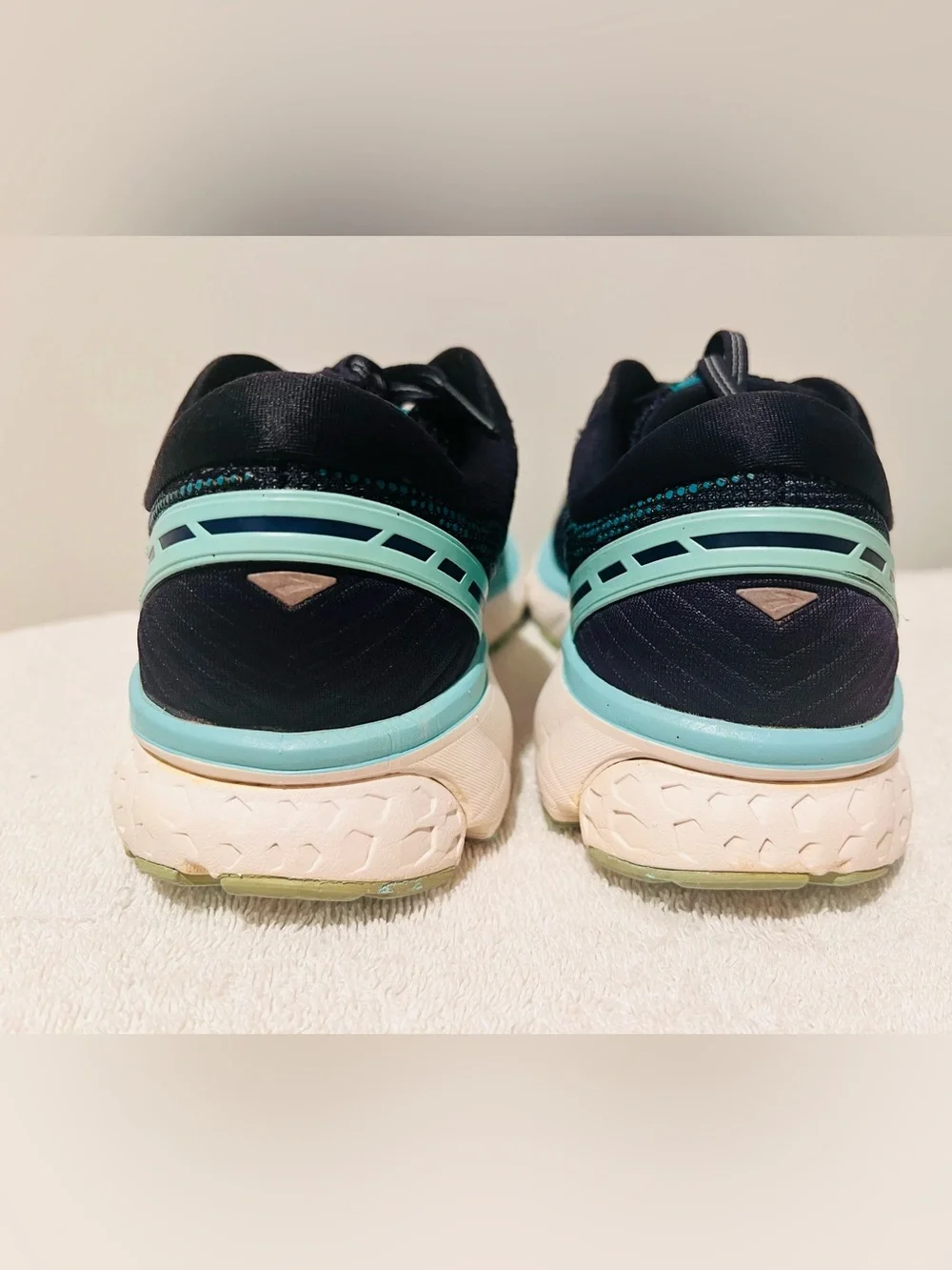 Brooks Ghost 11 Running Shoes Women’s Size 9.5 Blue Navy/Aqua 1202771B493